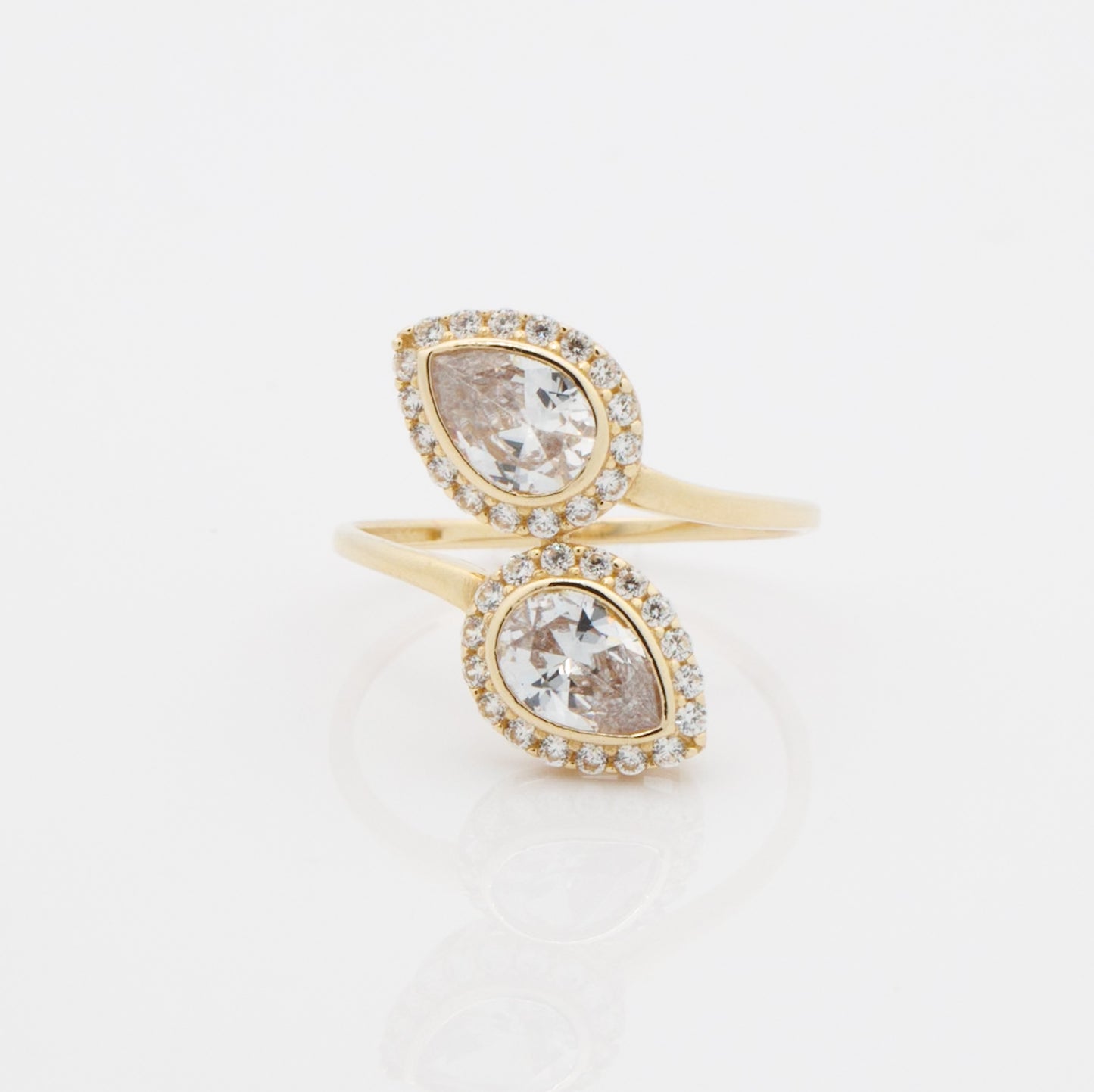 PEAR SHAPED RING