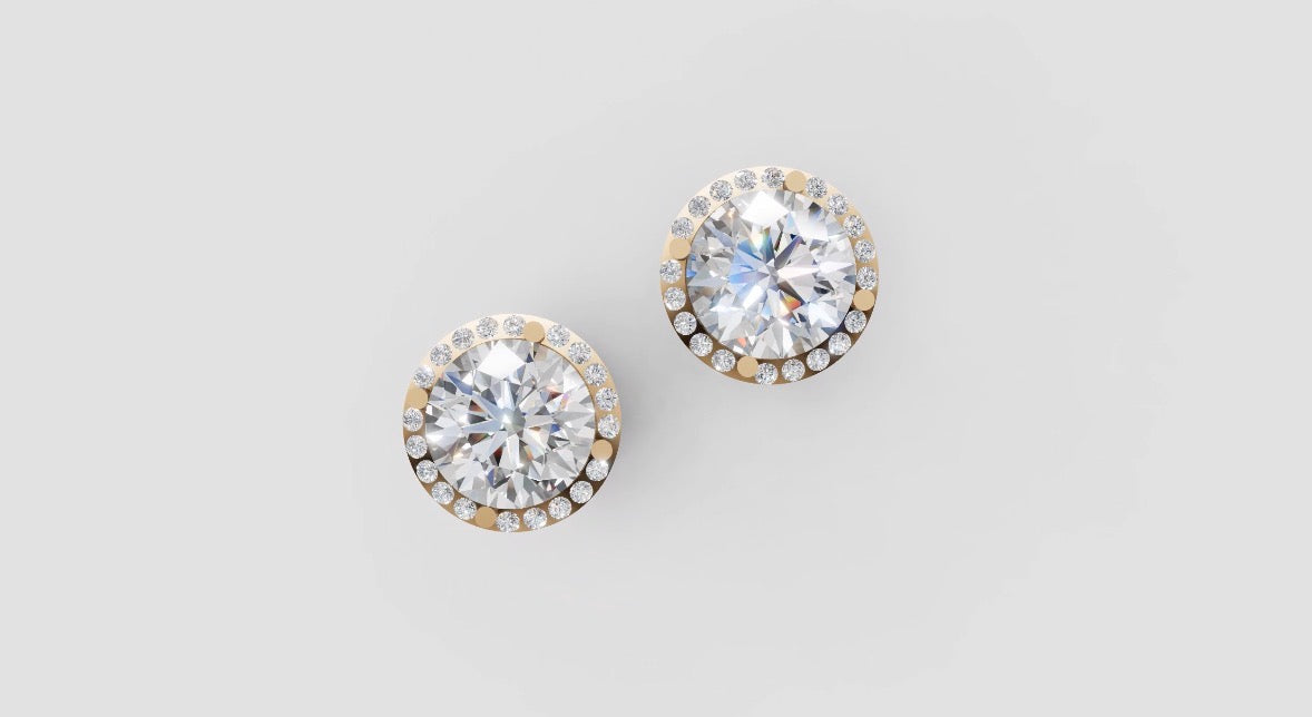 Aretes 2ctw