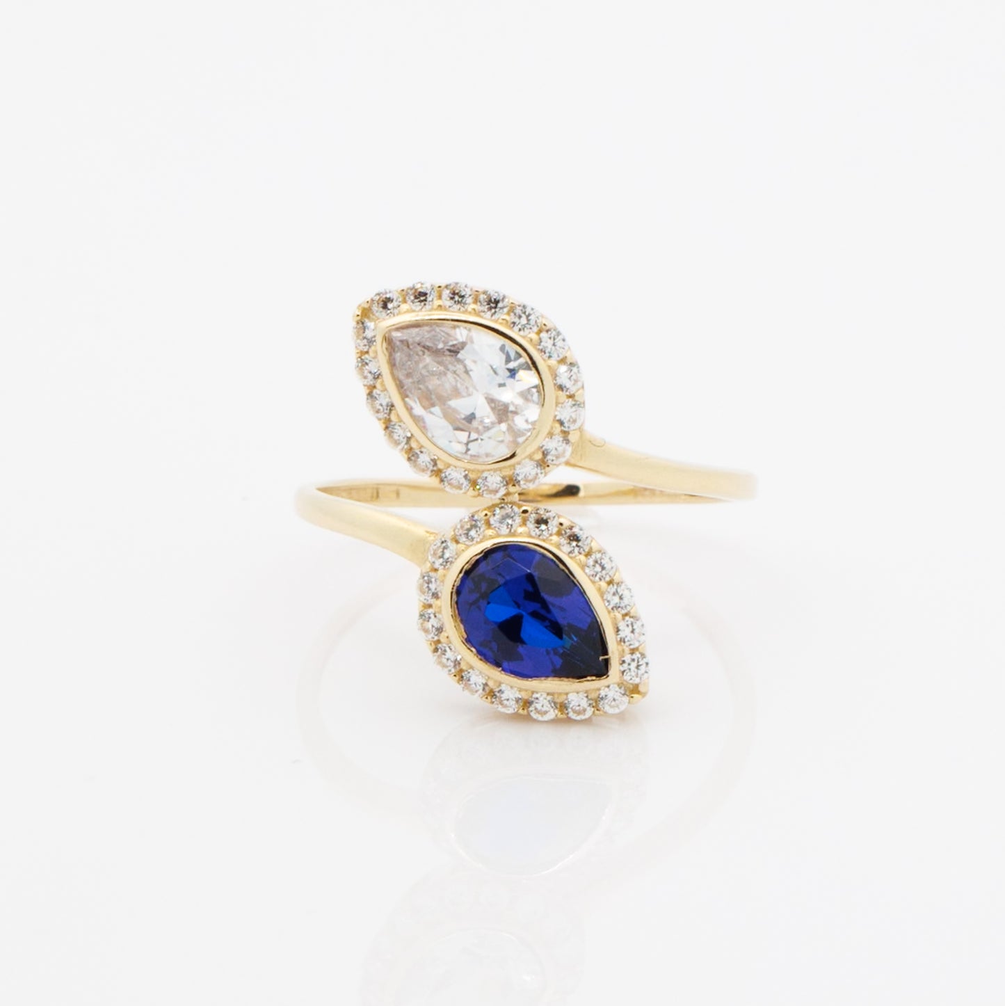 PEAR SHAPED RING