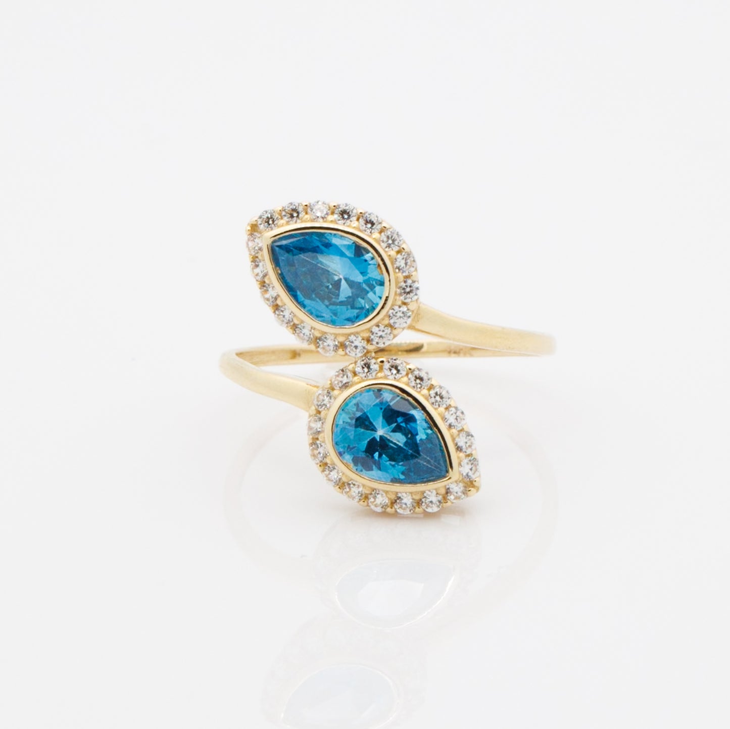 PEAR SHAPED RING