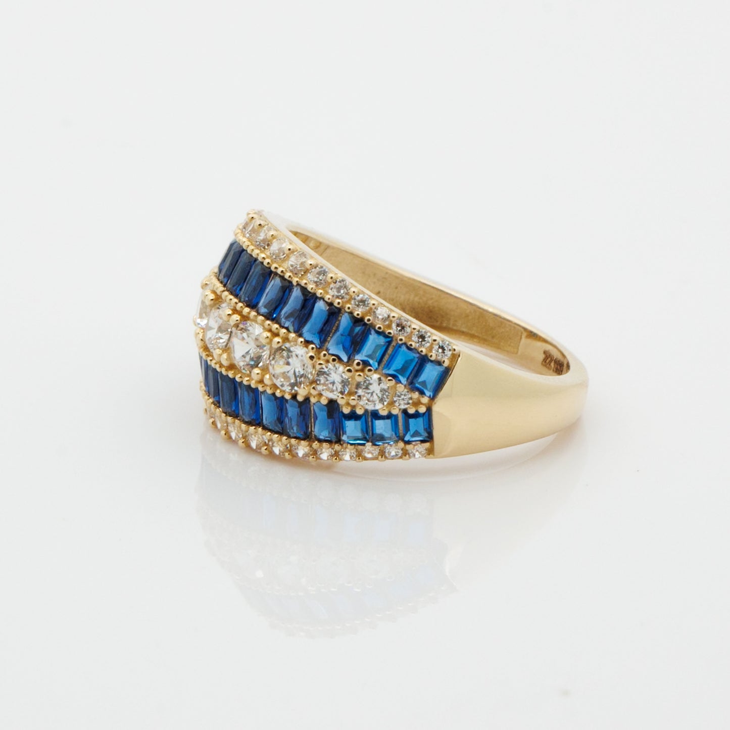 BLUE STONES RING
