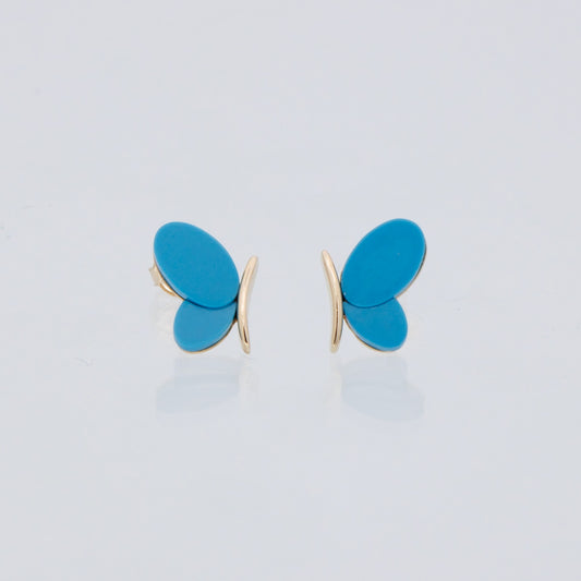 BUTTERFLY STUDS